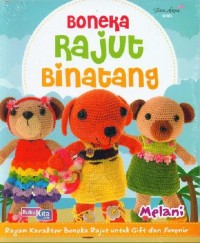 Image of Boneka Rajut Binatang : Ragam Karakter Boneka Rajut Untuk Gift Dan Suvenir