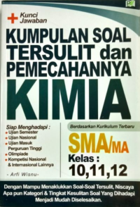 Image of Kumpulan Soal Tersulit dan Pemecahannya Kimia